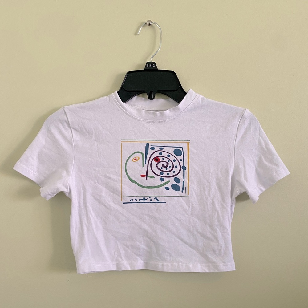 Artsy crop top